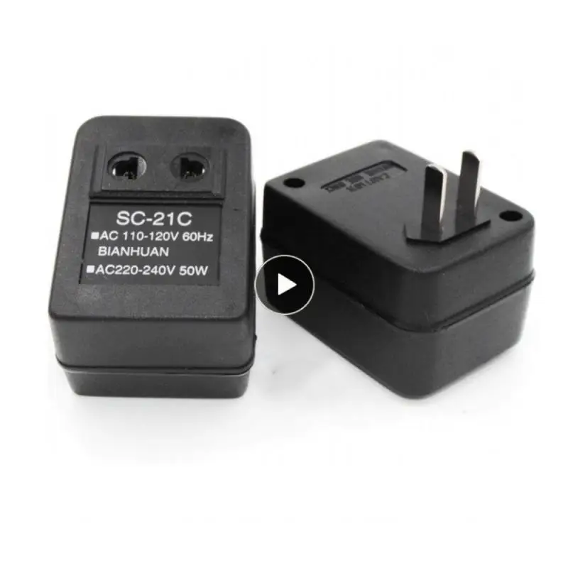 

Voltage Converter Regular Products 100w Power Switching Ac220 Useful Power Transformer Change Over Plug Portable 110v To 220v