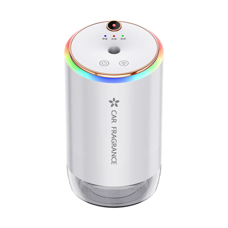 Фото Портативный умный автомобильный USB-диффузор для ароматерапии без воды, перезаряжаемый, для эфирных масел, увлажнитель воздуха, автомобильный ароматизатор №1