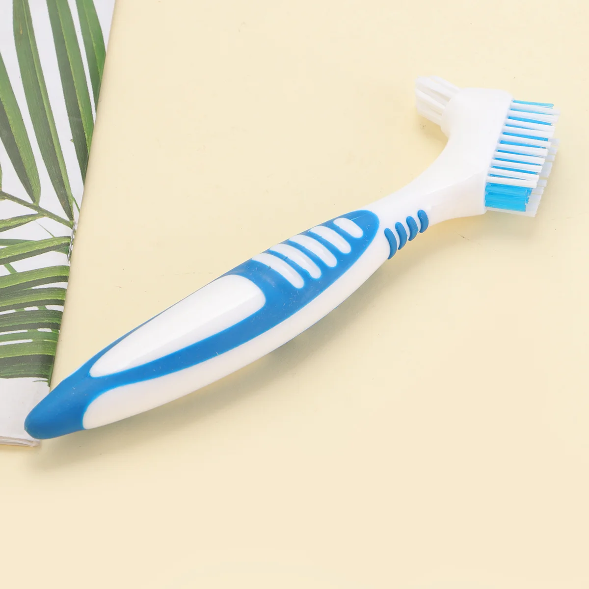 

Denture Teeth Brushfalse Cleaner Cleaning Hygienedouble Fake Head Clean Sided Handle Ergonomic Brushes Dual