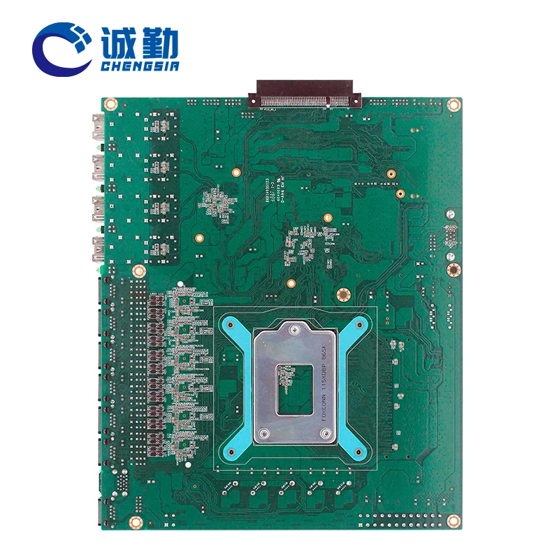 LGA1151 Материнская плата брандмауэра 6*1000M Порты локальной сети DDR4 слоты H110 Чипсет с