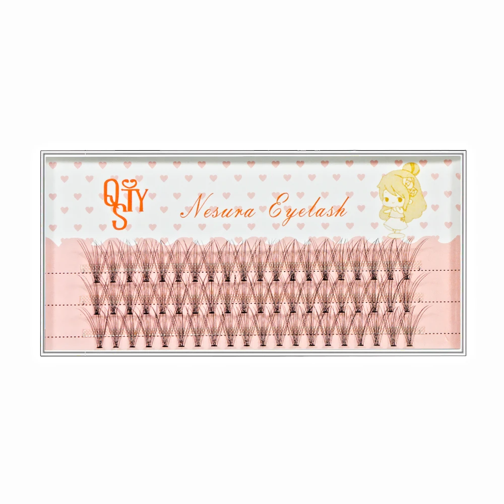 Ресницы Накладные норковые длинные 10D 60 шт.