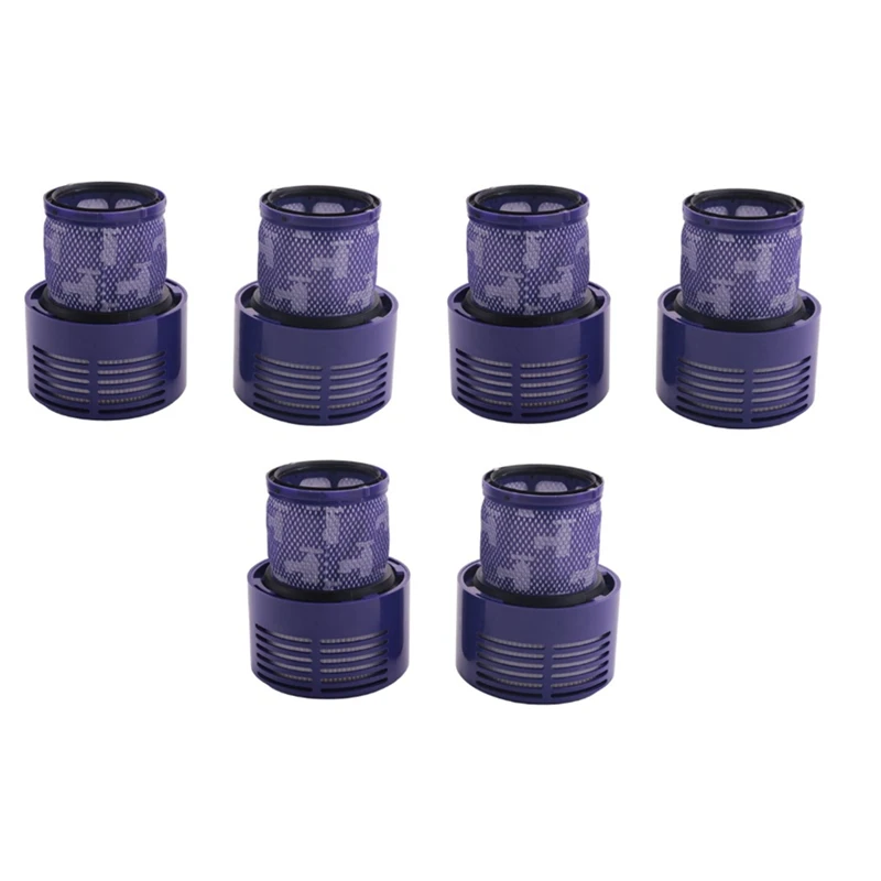 

6Pcs Washable Filter Unit For Dyson V10 SV12 Cyclone Animal Absolute Total Clean Vacuum Cleaner Replacement