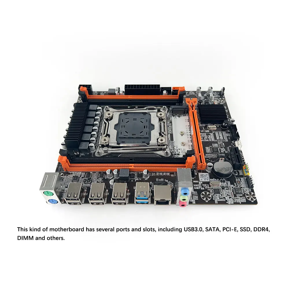 

Mainboard USB3 0 SATA DDR4 DIMM Internal Professional Multi-ports Home Motherboard Desktop Replacement Networking
