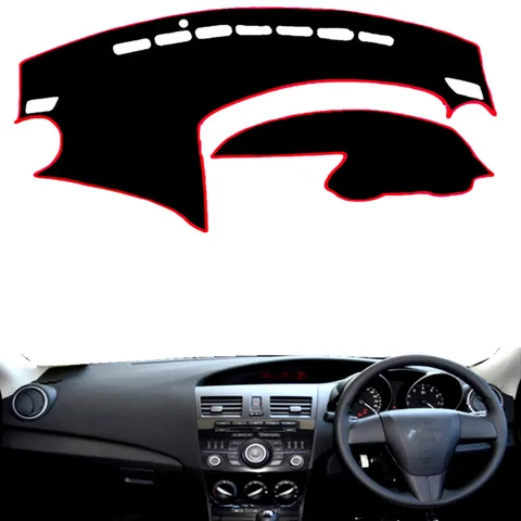 Автомобильный защитный коврик для приборной панели для Mazda 3 Axela 2009 2010 2011 2012 2013, солнцезащитный козырек для приборной панели, ковер, автомобильные аксессуары