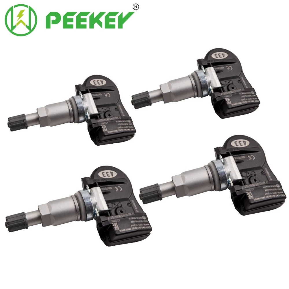 

PEEKEY, 4 шт., 68078768AB 56029527AA, 68078768AA 68001698AA, датчик давления в шинах TPMS 433 МГц, подходит для Chrysler, Dodge Journey