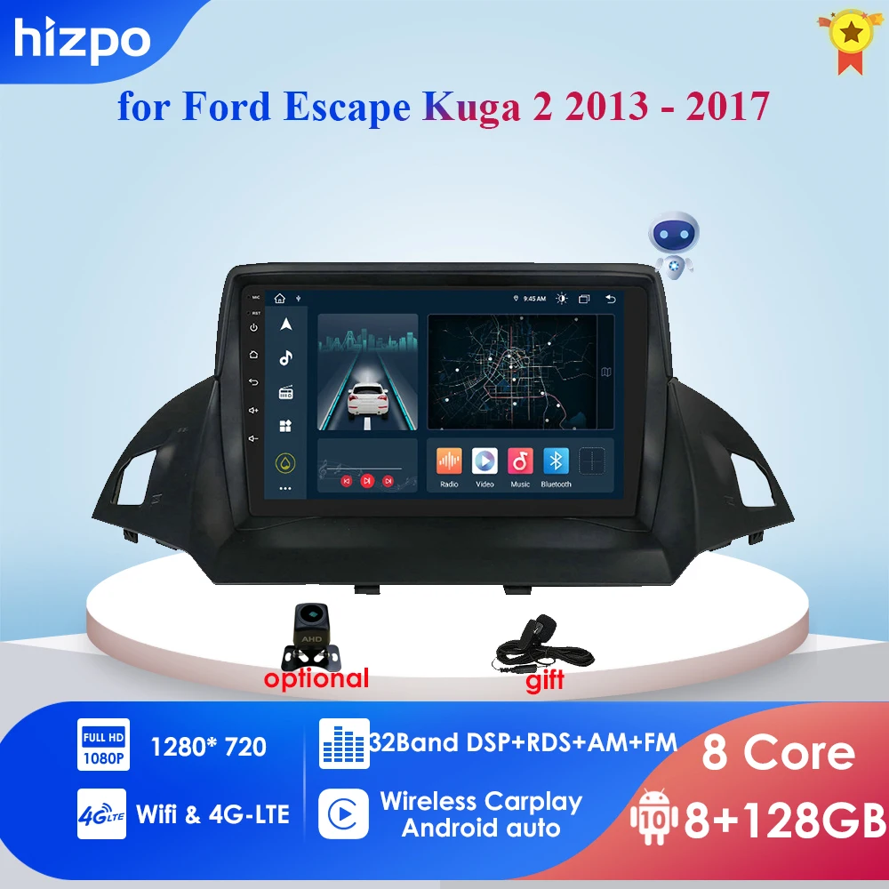 Автомобильный мультимедийный видеоплеер стерео-система на Android без dvd с GPS 4G