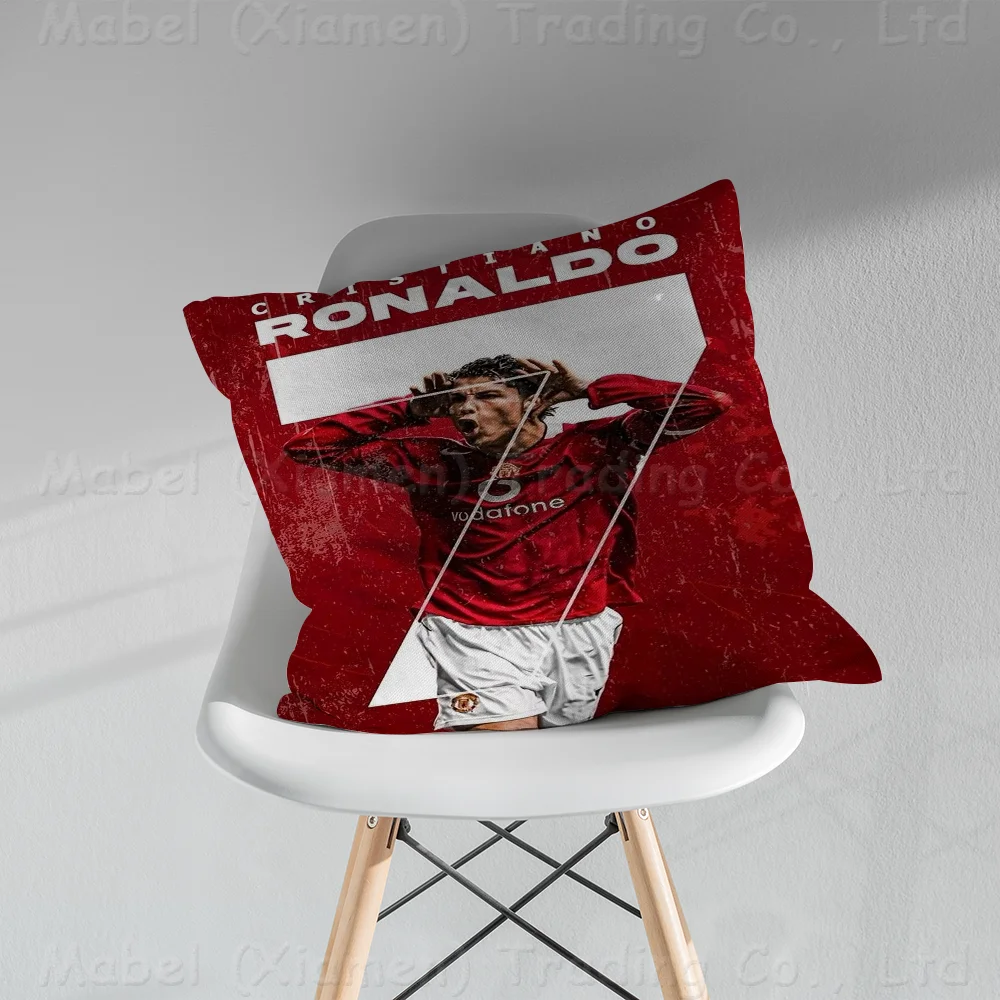 Португалия Супер Футбольная Звезда CR7 Криштиану Роналду Наволочка Toon Подарочный
