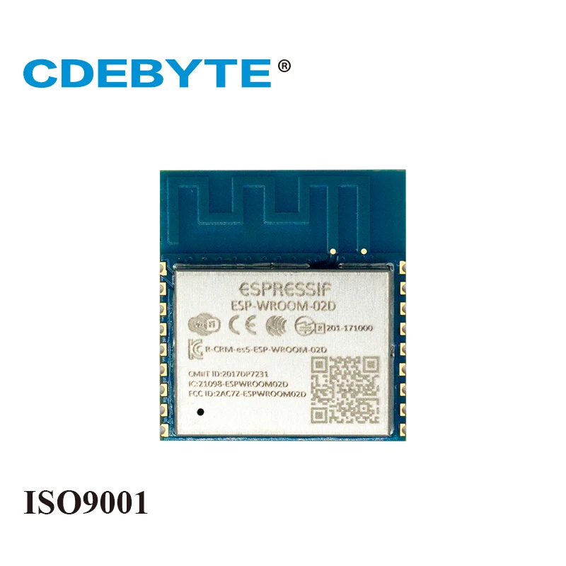 

ESP8266 2,4 ГГц дистанционное управление IoT беспроводной модуль TCP/IP 802,11 b/g/n MCU ADC ESP-WROOM-02D CDEBYTE wifi модуль
