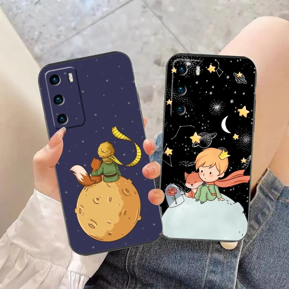 

Funda Coque Case For HUAWEI P50 P40 P30 P20 P10 P9 P8 Plus MATE 30 20 20X 10 9 8 Pro Lite Case Para The little Prince Starry