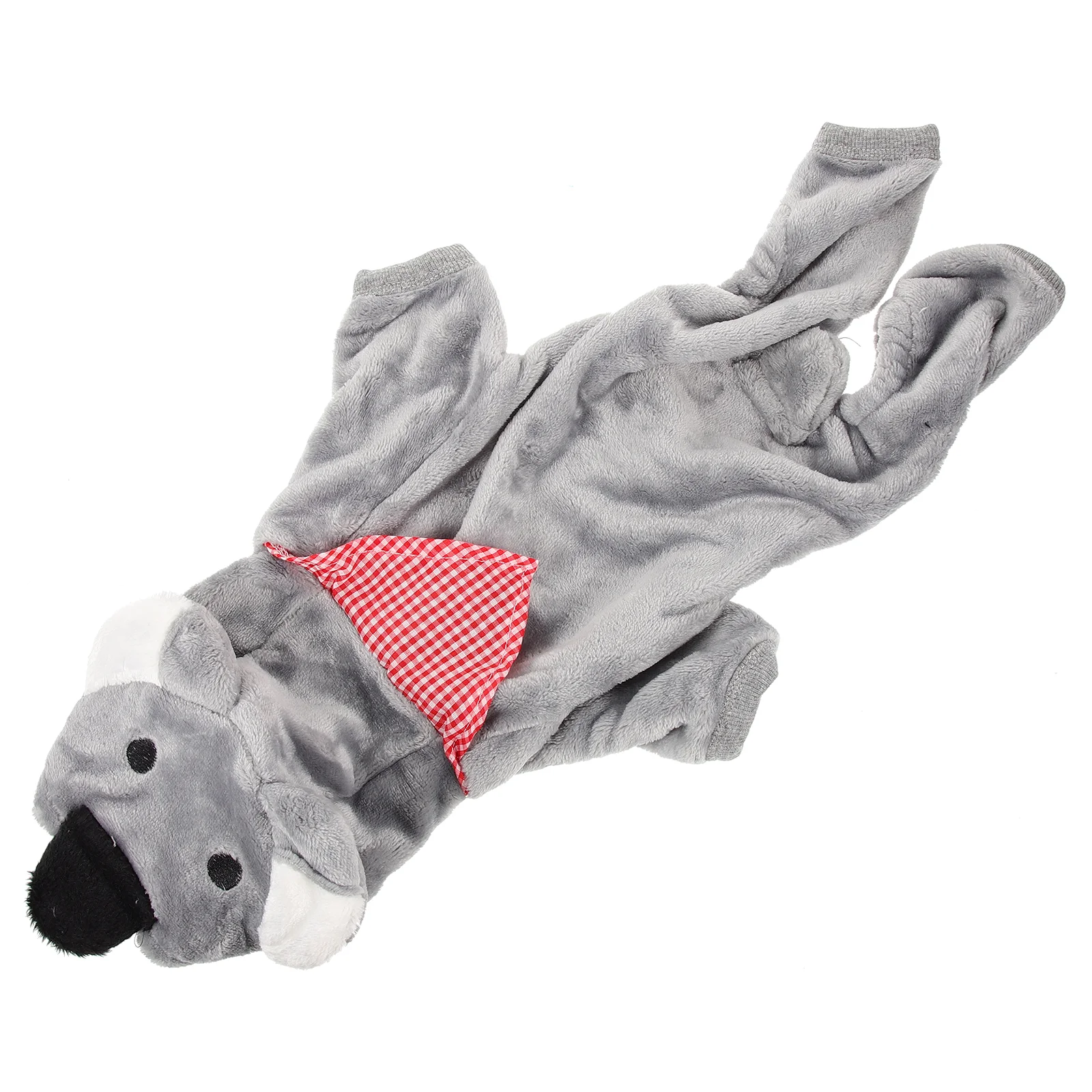 

Pet Clothing Adorable Dog Clothes Transformation Outfit Puppy Cardigan Decor Winter Hoodie Household Coral Fleece Decorative