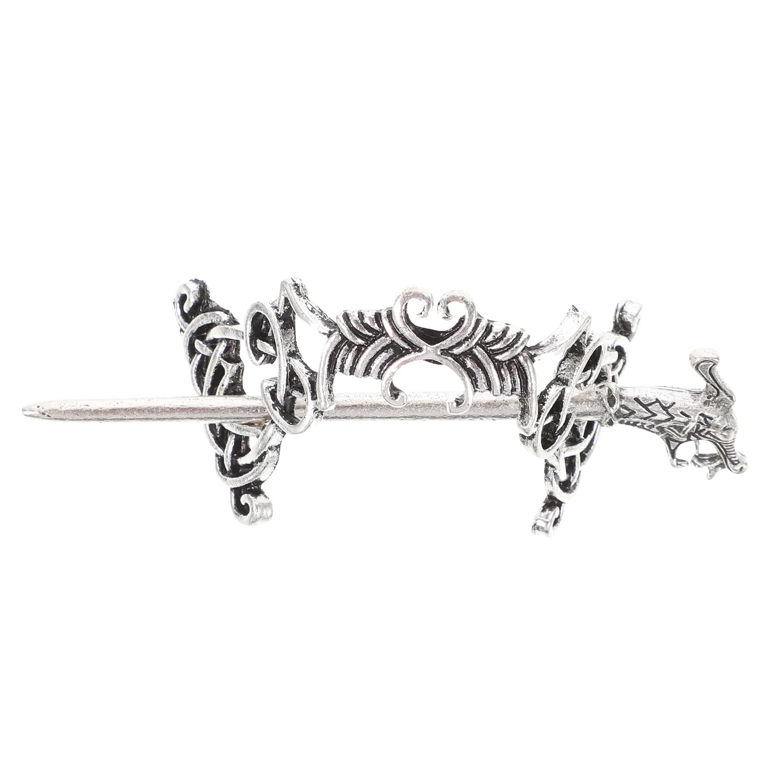 

2pcs Hair Clips Vintage Decorative Metal Hair Stick Hair Accessories Hairpins for Girls Ladies