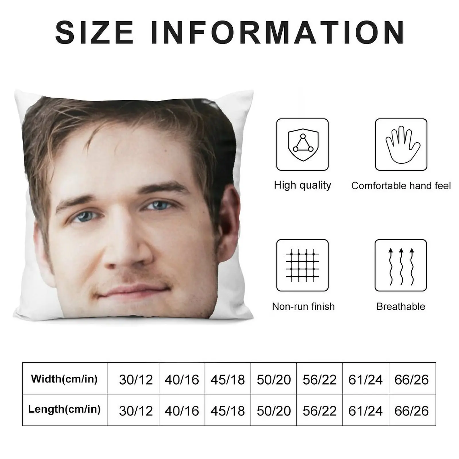 Декоративная подушка с головой бухэма диванная рождественские украшения 2025 г.