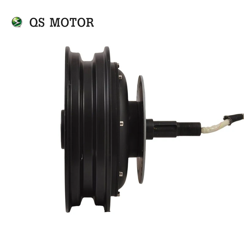 QSMOTOR 10 дюймов 3000 Вт 205 V2 BLDC мотор-концентратор для скутера 48 В до 72 высокого