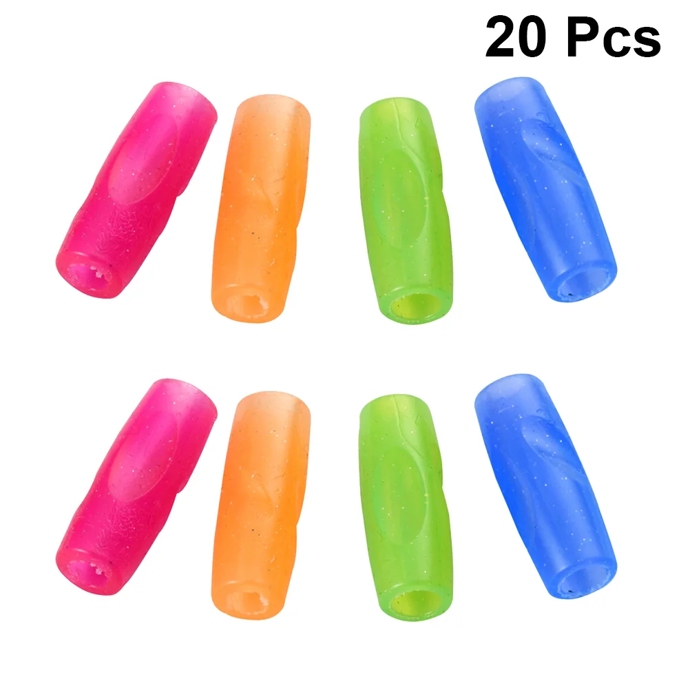 

20 PCS Writing Corrector Children Training Device Trainer Plastic Aid Pen Holder Kids Pens +