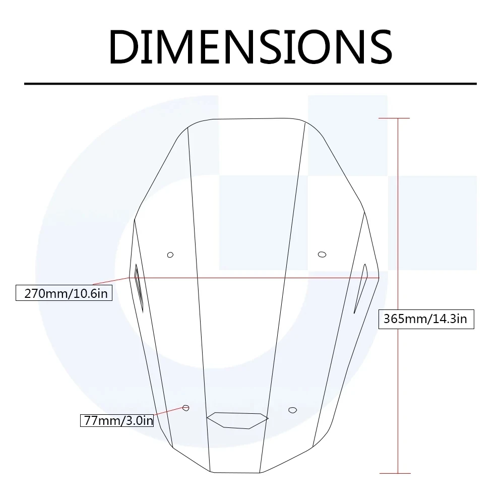 ADV 150 Motorcycle Front Windshield Windscreen Wind Screen Extention Accessories For Honda ADV150 ADV-150 2019 2020 2021 2022 images - 6