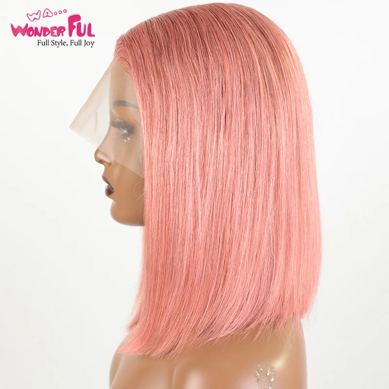 Парики прямые из натуральных волос 180% плотности для косплея