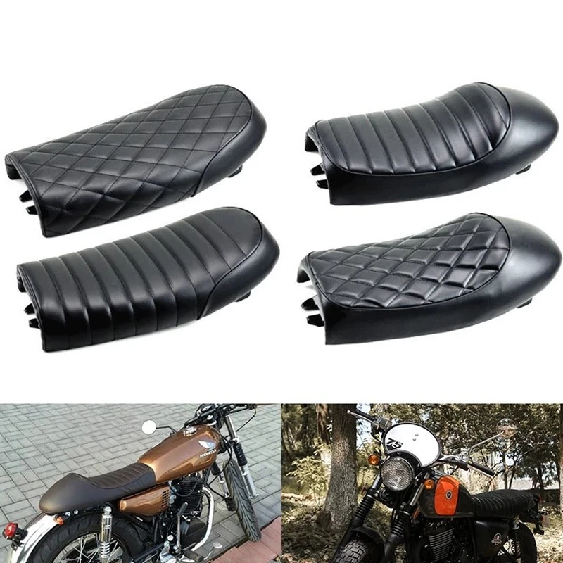 

Motorcycle Cafe Racer Vintage Replacement Hump Saddle Seat CG125 Hump Soft Seat Cover For Honda