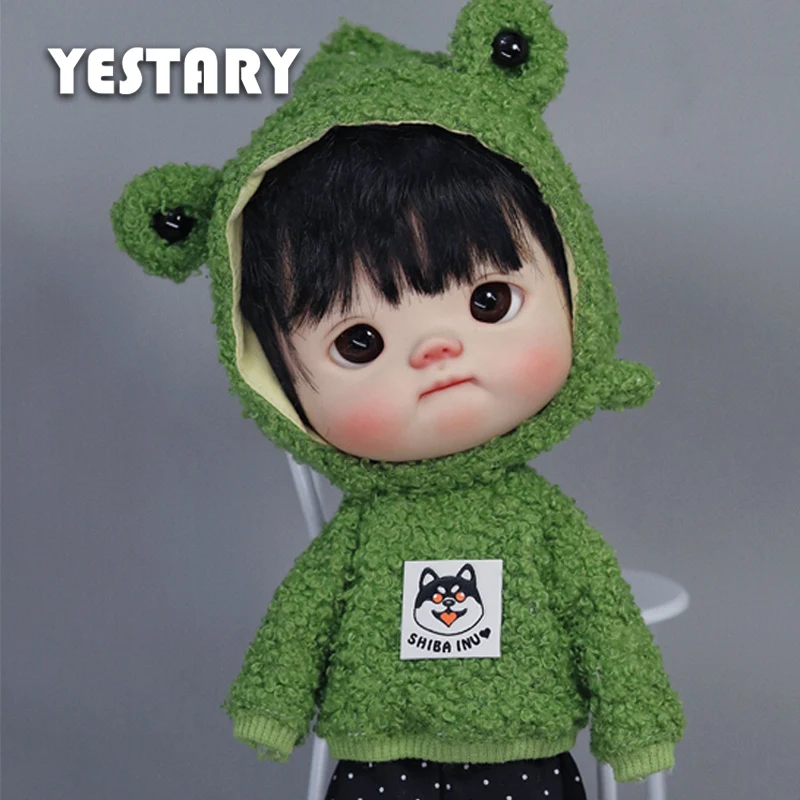

YESTARY BJD Doll Clothing Dolls Accessories Small 1/6 Dotted Body New Cute Little Frog Suit Fashion Dolls Clothes For Girl Gifts
