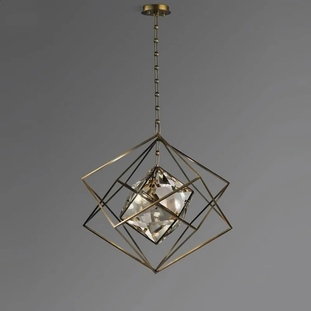 

Crystal Luxury LED Pendant Light For Bedroom Bedside E27 Hanging Lamp Postmodern Restaurant Bar Study Designer Creative Fixtures