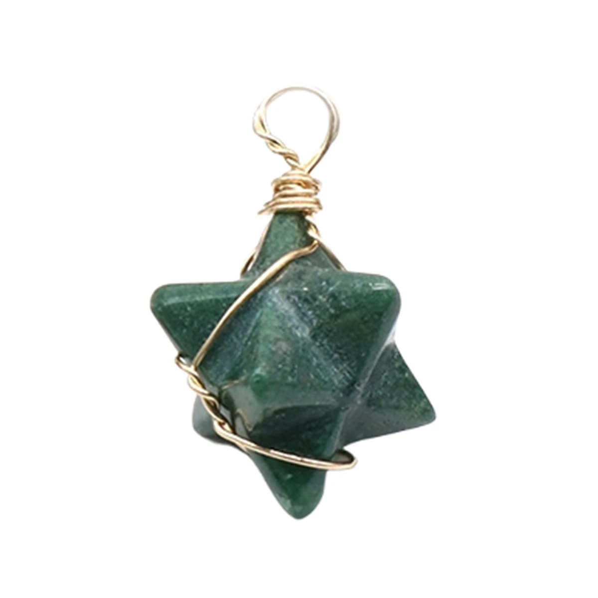 

Healing Chakra Fancy Jasper Merkaba Star Pendants for Making Jewelry Necklace Gemstone Dangle Charms Crystal Pendant