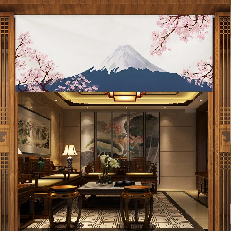 Японские горизонтальные занавески дверные для кухни Izakaya суши ресторан кухня