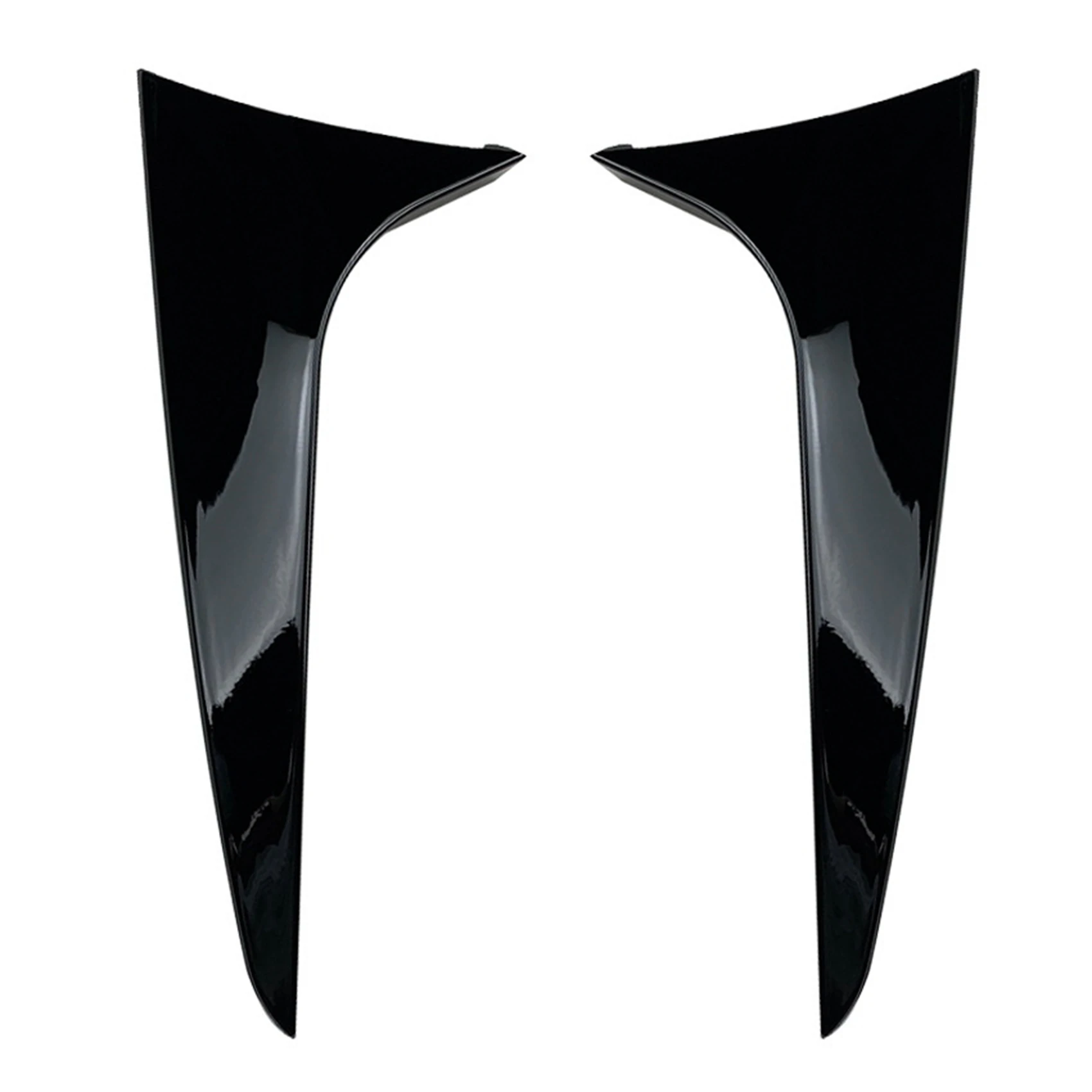 

1 Pair Rear Behind Window Spoiler Rear Side Wing Roof Spoiler Canards Aprons Sticker Body Kit For BMW 3 Series F31 2012-2018
