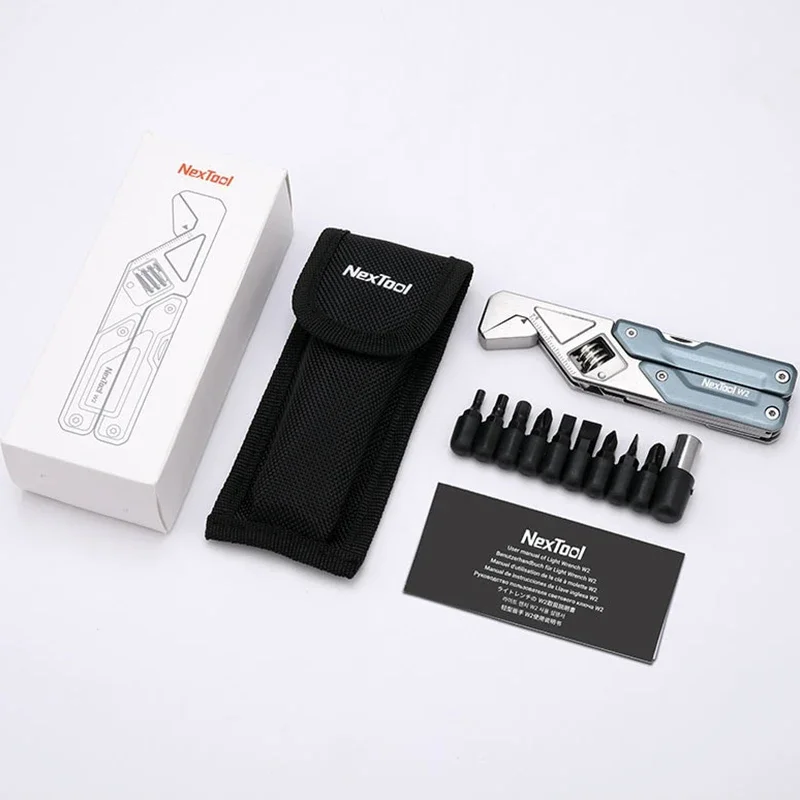 NexTool светильник Wrench W2 многофункциональные складные плоскогубцы многофункциональный гаечный ключ Отвертка EDC инструмент для обслуживания инструмент для домашнего ремонта (art.: 3920c77409e1f) - 3920c77409e1f