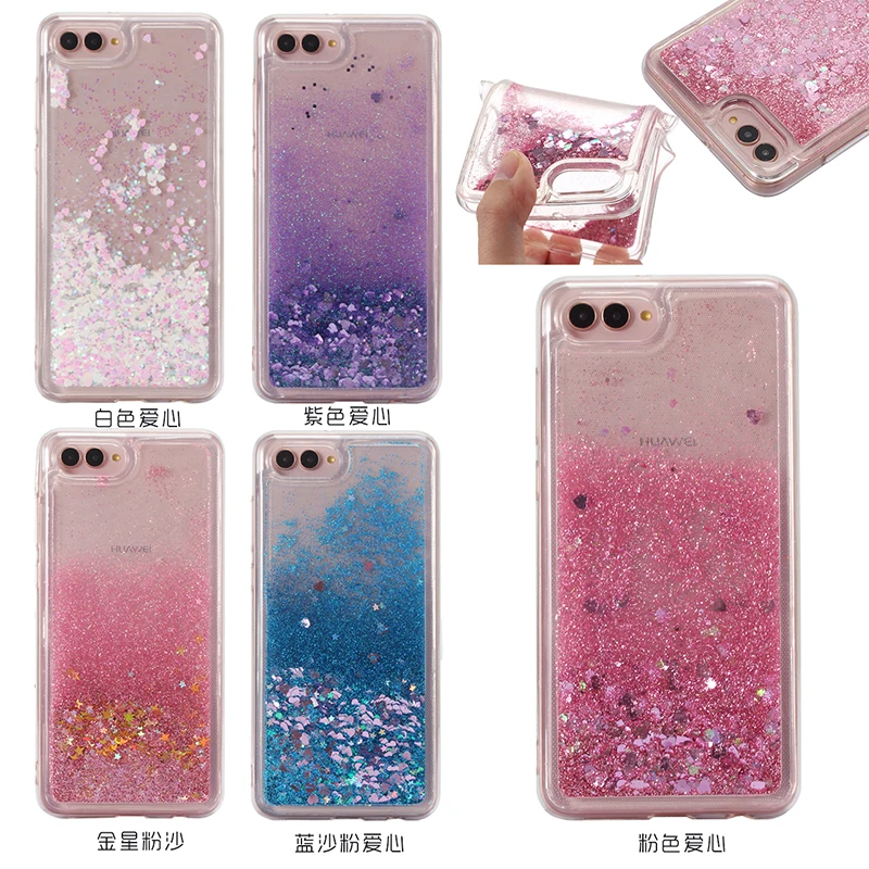 

Liquid Silicone Phone Case Soft Cover for Huawei P30 P20 P10 P9 P8 P Smart Z Plus 2019 Mate 30 20 10 Lite Glitter Coque Funda
