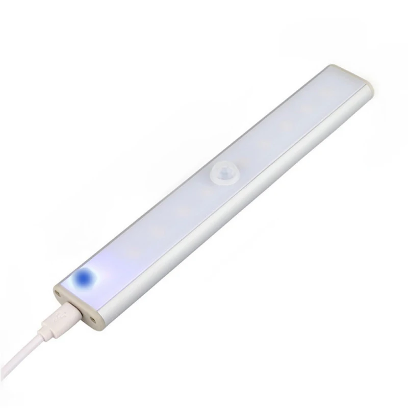 

Motion Sensor Closet Light 6 10 24 40 60 LEDs Under Cabinet Light Magnetic Night Lamp For Kitchen Stairs Wardrobe Cupboard