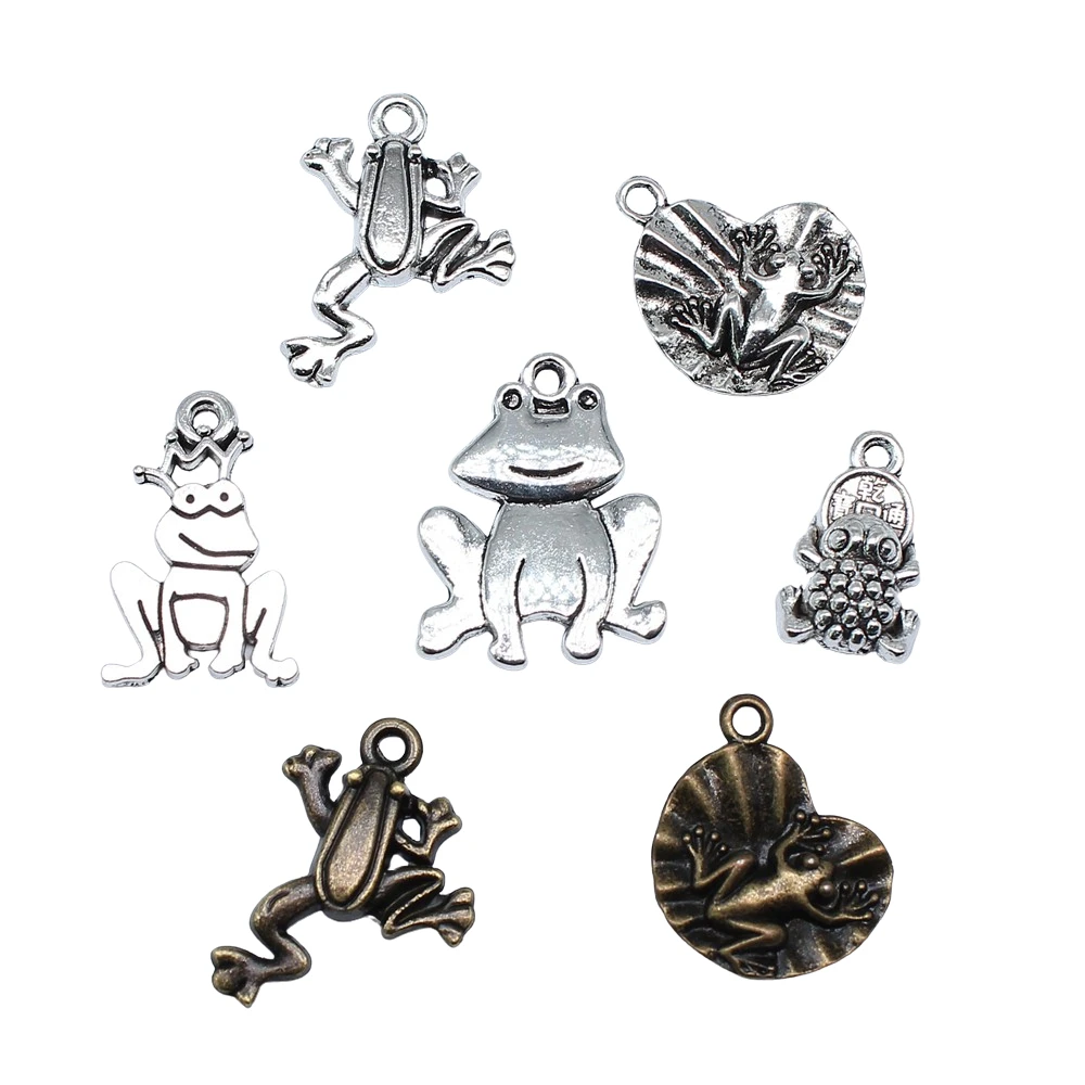 

Подвеска в виде лягушки с большими глазами 20 шт. для изготовления ювелирных изделий