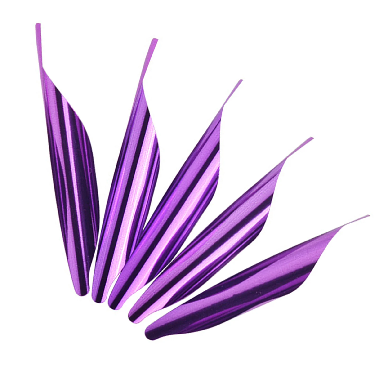 

Spin Vanes Spiral Fletches Feather 50pcs Spin Vanes Spiral Feather Helical Vane Accessories Ring-Wing Helical Vane