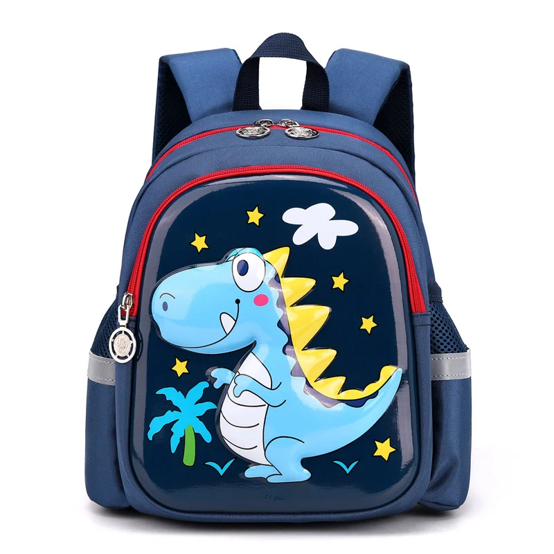 Рюкзак с мультипликационными животными для маленьких девочек и мальчиков, рюкзаки для детского сада, рюкзак с динозавром, детские милые шко...