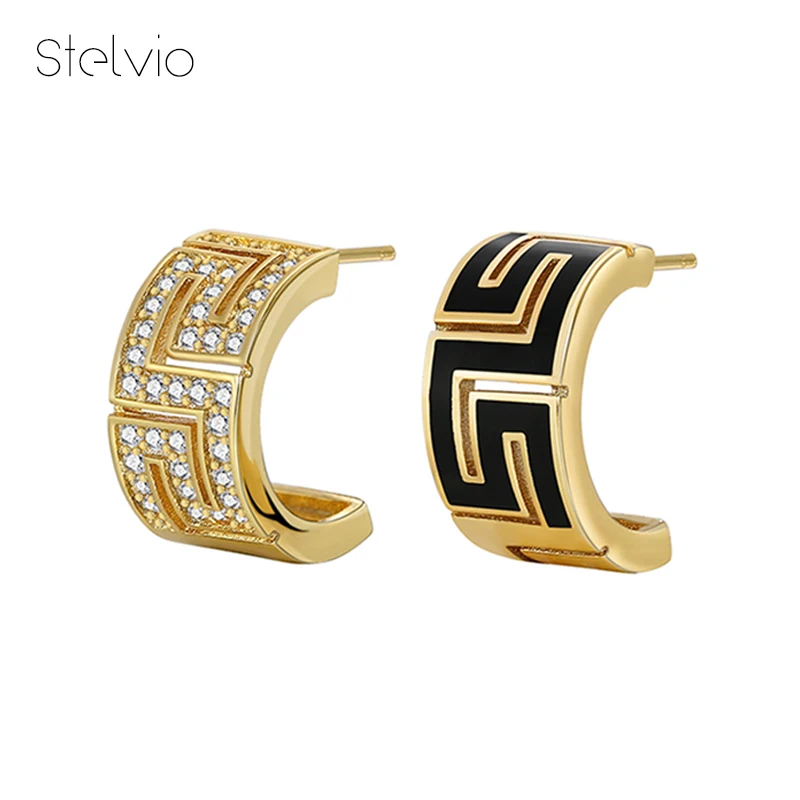 

Высококачественные геометрические полуушные пряжки для женщин и девушек, серьги, украшения в подарок