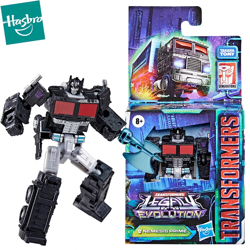 

In Stock Hasbro Transformrs Legacy Evolution Nemesis Prime Core Class Action Figure Collectible Model Toys Gifts for Kids Fans