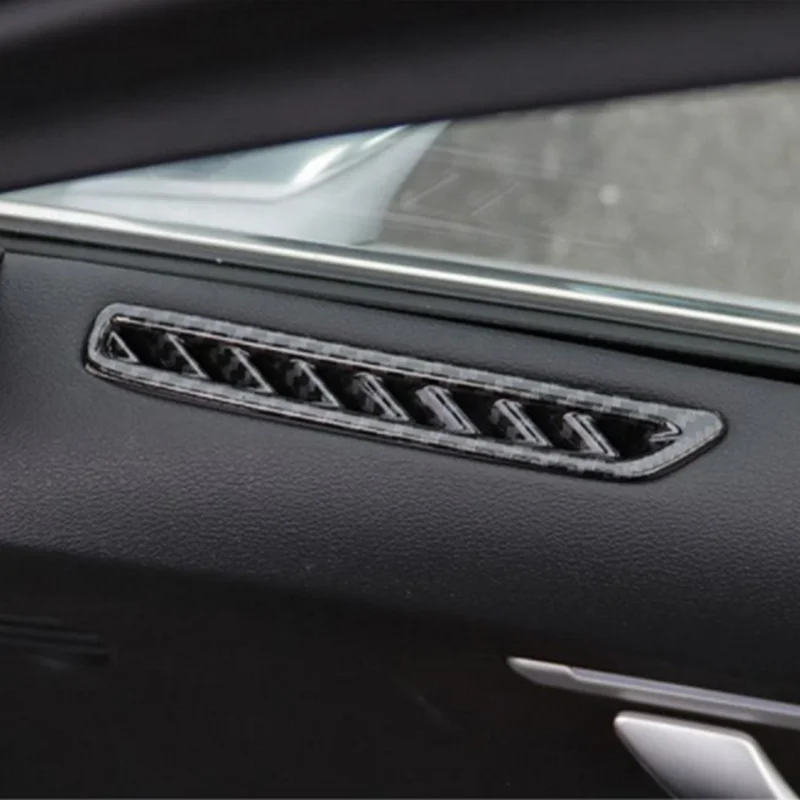 2 шт./комплект, декоративная рама для вентиляционных отверстий на дверных панелях автомобиля для Geely Tugella 2019-22 FY11