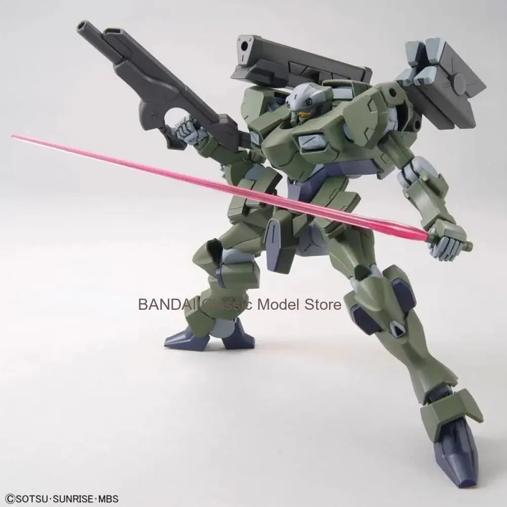 Фото Коллекционная модель Bandai Anime GUNDAM Zowort Heavy HG TWFM 1/144, оригинальная сборная модель, игрушка, фигурка, подарок, украшение для детей №4