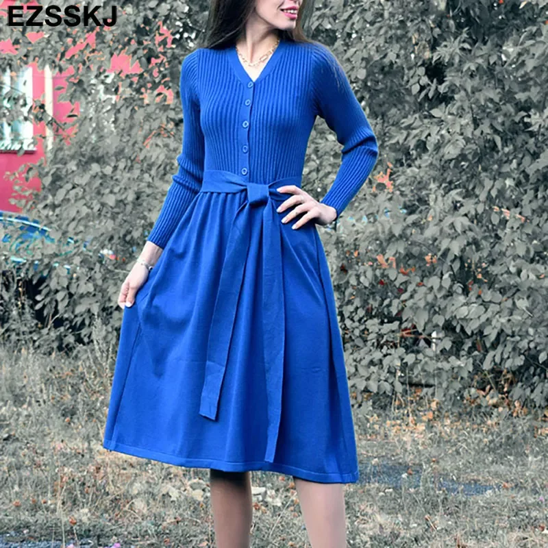 

Hawthaw Women Elegant Long Sleeve Party Evening Velvet Bodycon Split Pencil Midi Dress 2022 Spring Autumn Clothes Wholesale Item