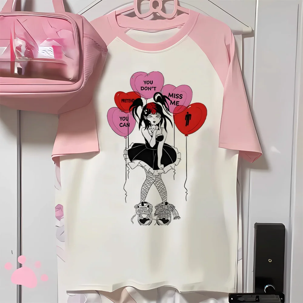 2024 Hit Me Hard And Soft Tour tshirt women 2000s Digital Pastel Pop Culture harajuku Breathable aesthetic Graphic