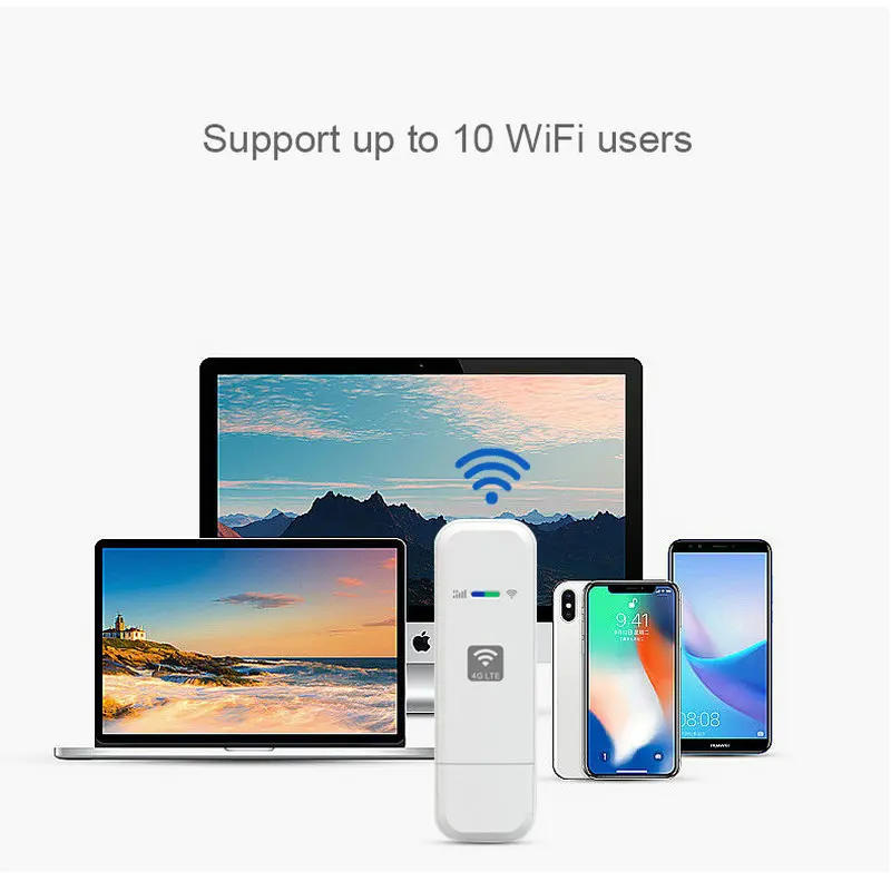 LDW931 4G Роутер Nano SIM-карта LTE USB модем Hotspot WIFI Dongle |