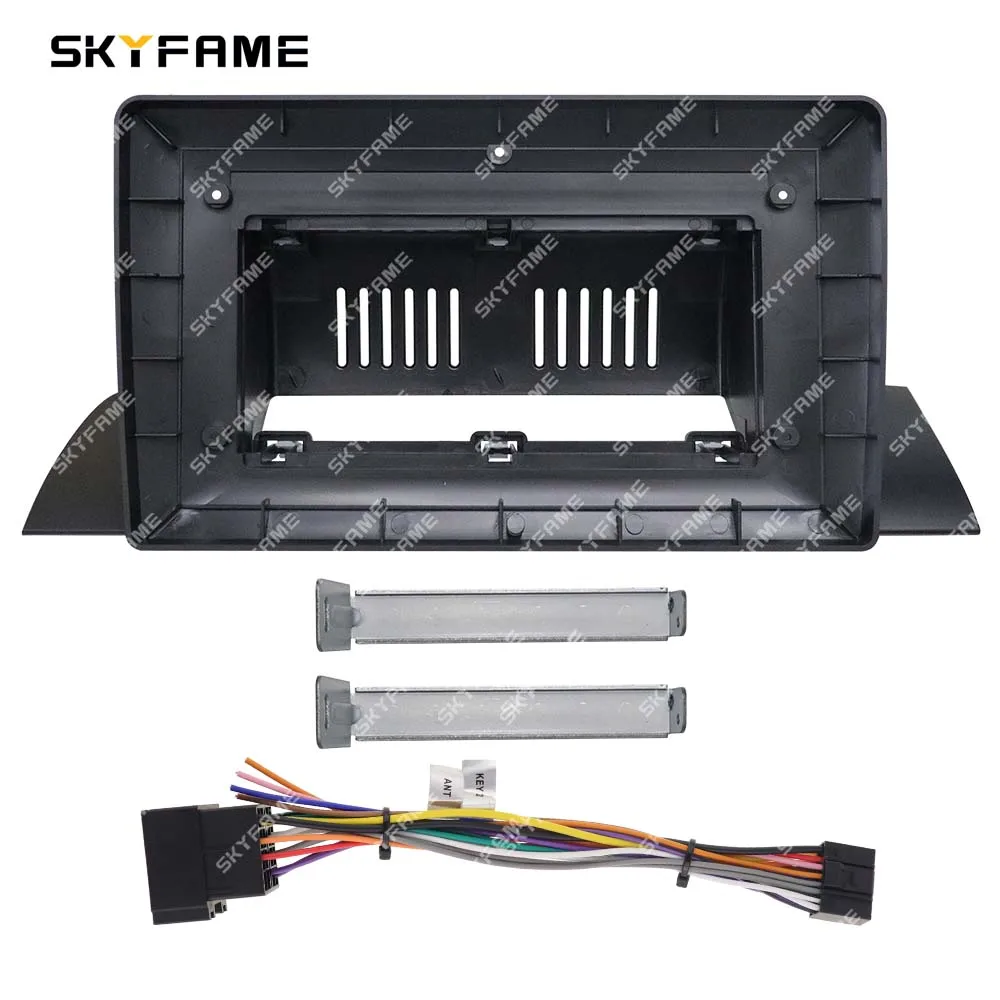 

SKYFAME автомобильная рамка, лицевой адаптер, Android радиоприемник, комплект панели для крепления приборной панели для Benz S Class W140 S320