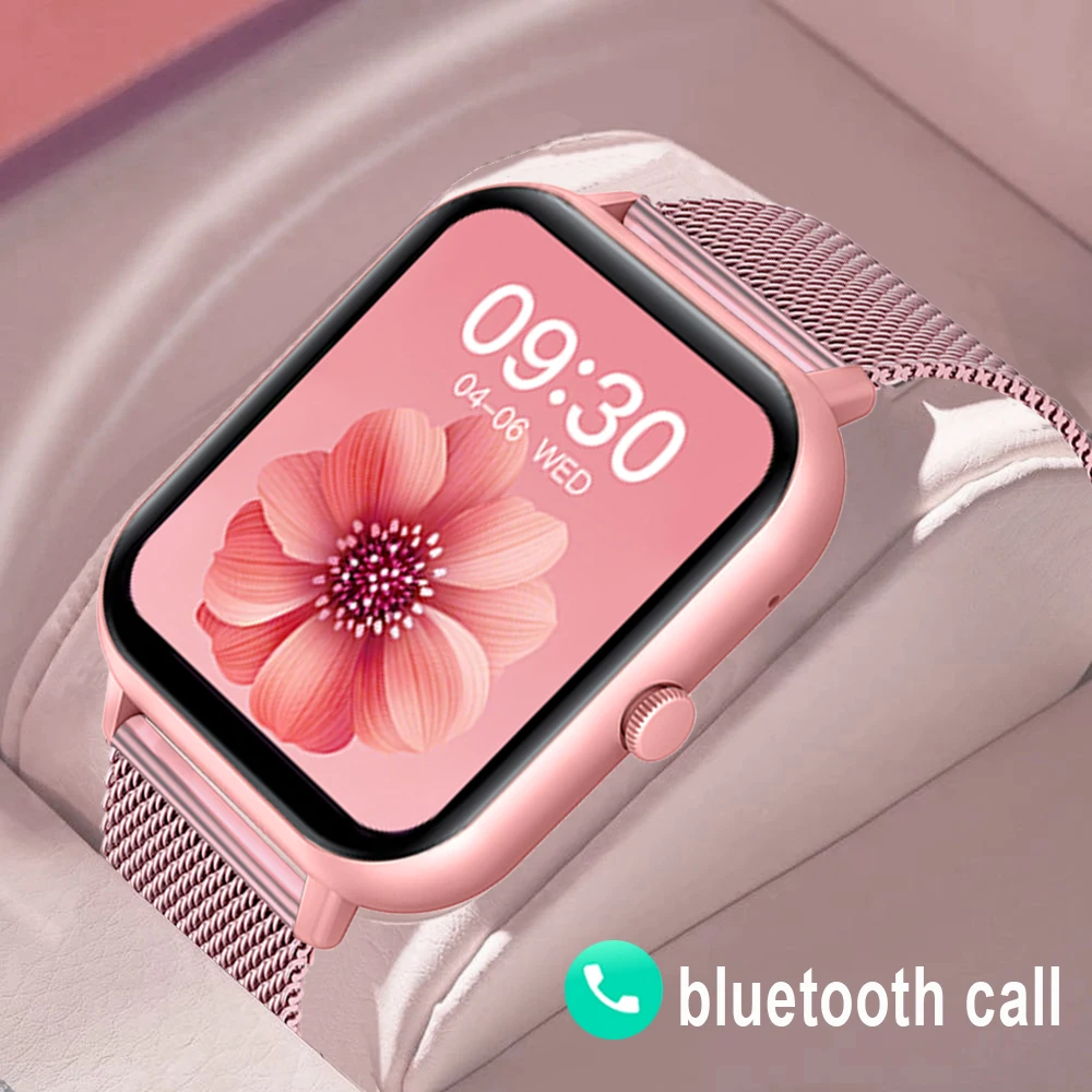 

Женские Смарт-часы с сенсорным экраном, водонепроницаемые, с Bluetooth