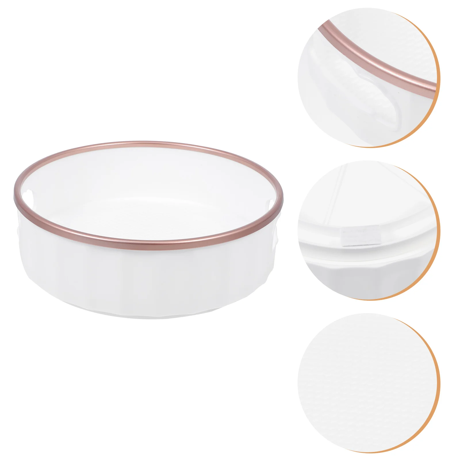 

Bottle Organizer Refrigerator Carousel Seasoning Holder Display Stand 22.8X22.8CM Kitchen Spice Container Golden Abs Rack