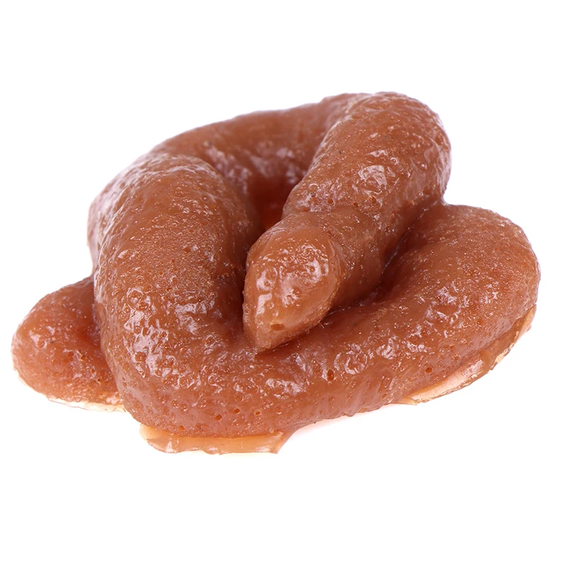 

1Pc Fake Shit Funny Joke Toy Realistic Sticky Mischief Turd Gag Shit Poop Fake Feces Turd Gag Classic Joke Gadget Toy 5*4cm