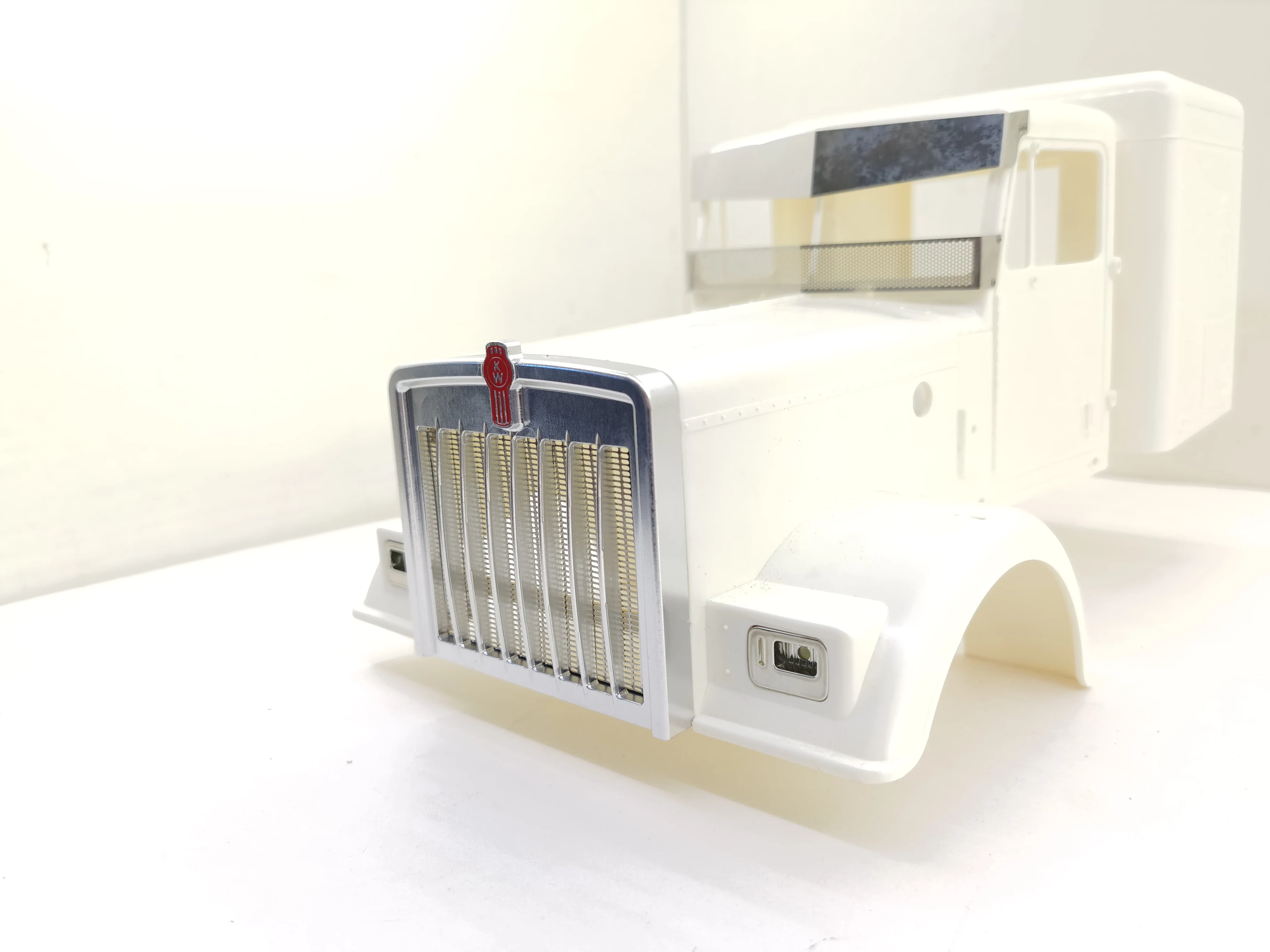 Крышка капота воздухозаборника из алюминиевого сплава для 1/14 Tamiya King 56344 56301 RC