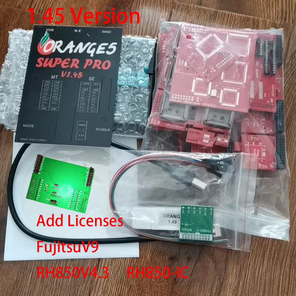 

Orange5 V1.45 Добавьте новую лицензия OEM Orange 5 Super Programmer ECU Programmer Tool Добавить FujitsuV9 RH850V4.3 RH850-IC