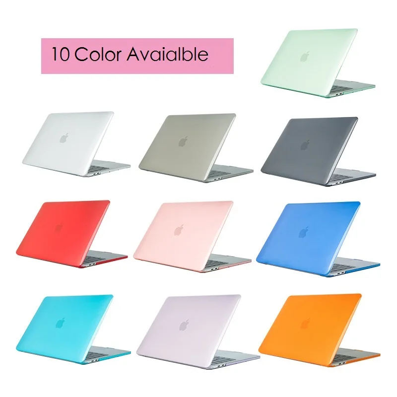 Прозрачный чехол из ПВХ для Macbook Air 13 2020 M1 Chip A2337/A2179 ноутбука жесткий защитный -
