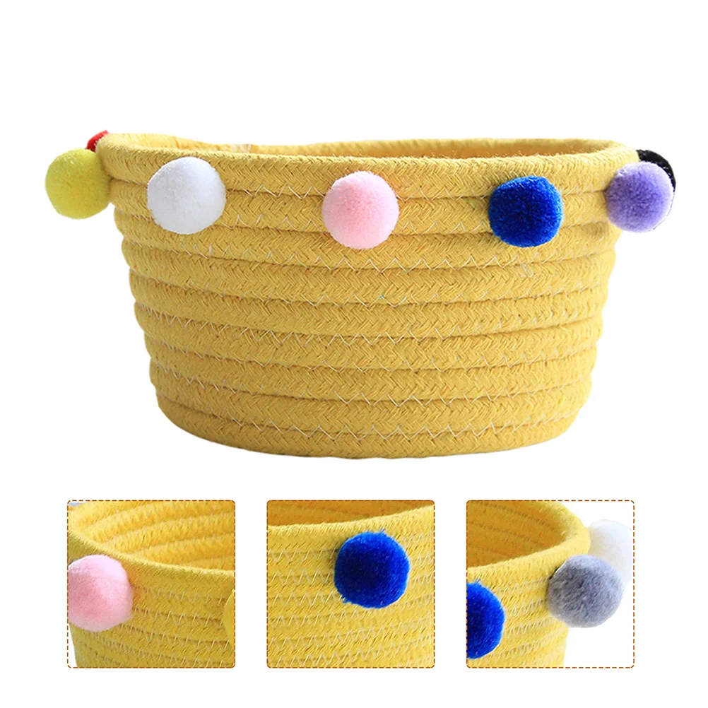 

Корзина для мелочей ручной работы, декоративная корзина для ключей, корзина для хранения косметики