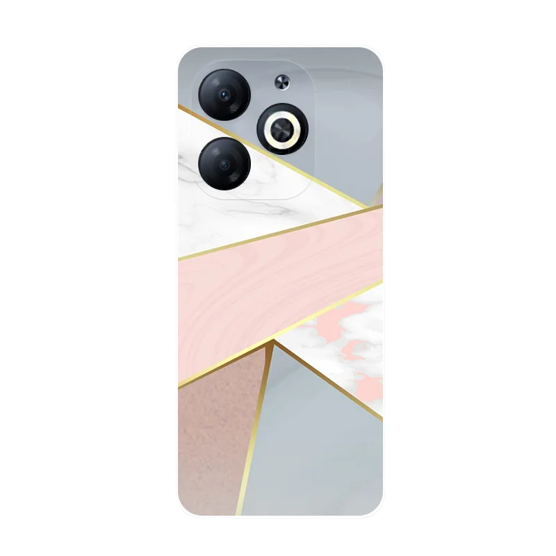 Чехол для Infinix Smart 8 чехол Мягкая силиконовая накладка на заднюю панель с