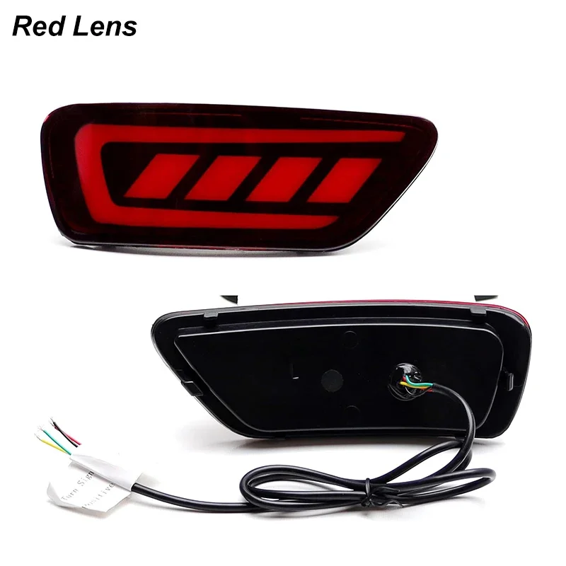 

2 шт. отражатель заднего бампера, светодиодный задний фонарь, автомобильные аксессуары, стоп-сигналы, плавные указатели поворота, подходят для Jeep Grand Cherokee 2011-2022