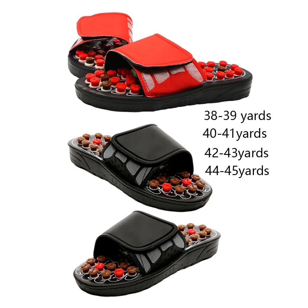 

Acupressure Slippers Pair Plantar Shoes Acupoint for Adults